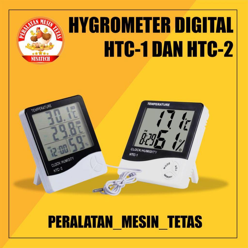 Benteng Onderdil Termometer Hygrometer Htc-1 Atau Htc-2 Pengukur Suhu Dan Kelembaban Digital