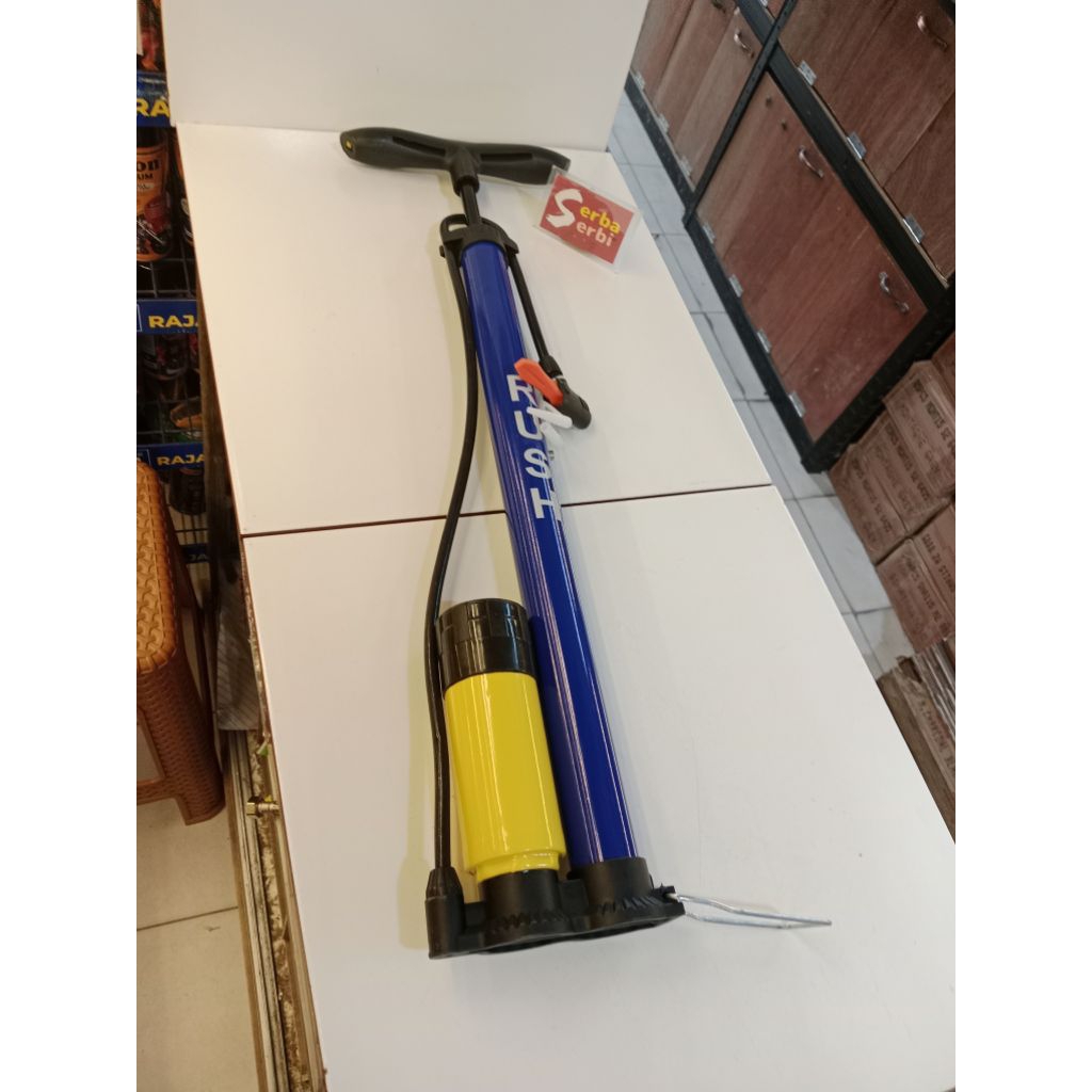 -TABUNG POMPA SEPEDA-Pompa isi angin ban motor sepeda