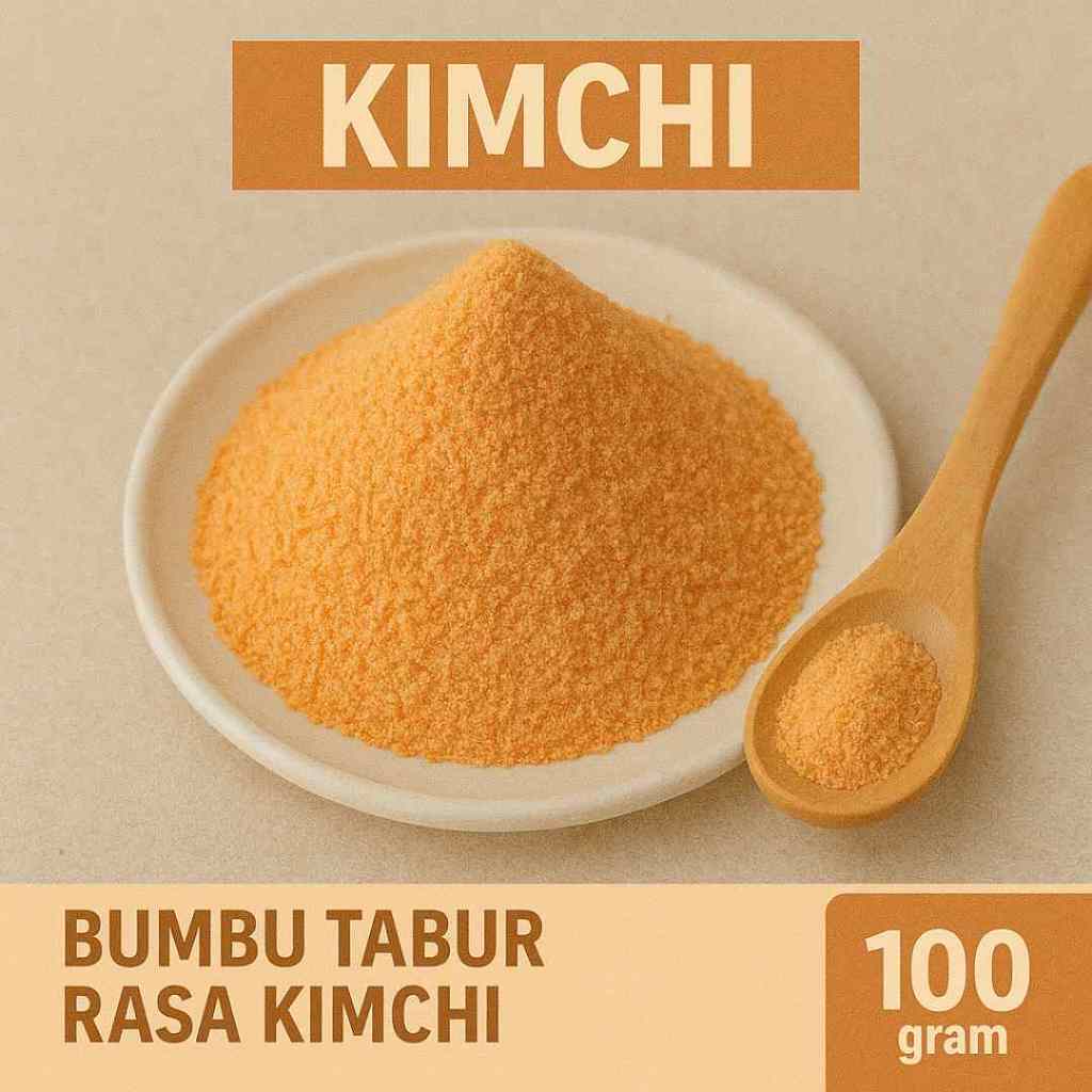 

Kimchi 100gram Bumbu Tabur Rasa Kimchi Korea Pedas Asam Gurih Khas Korea