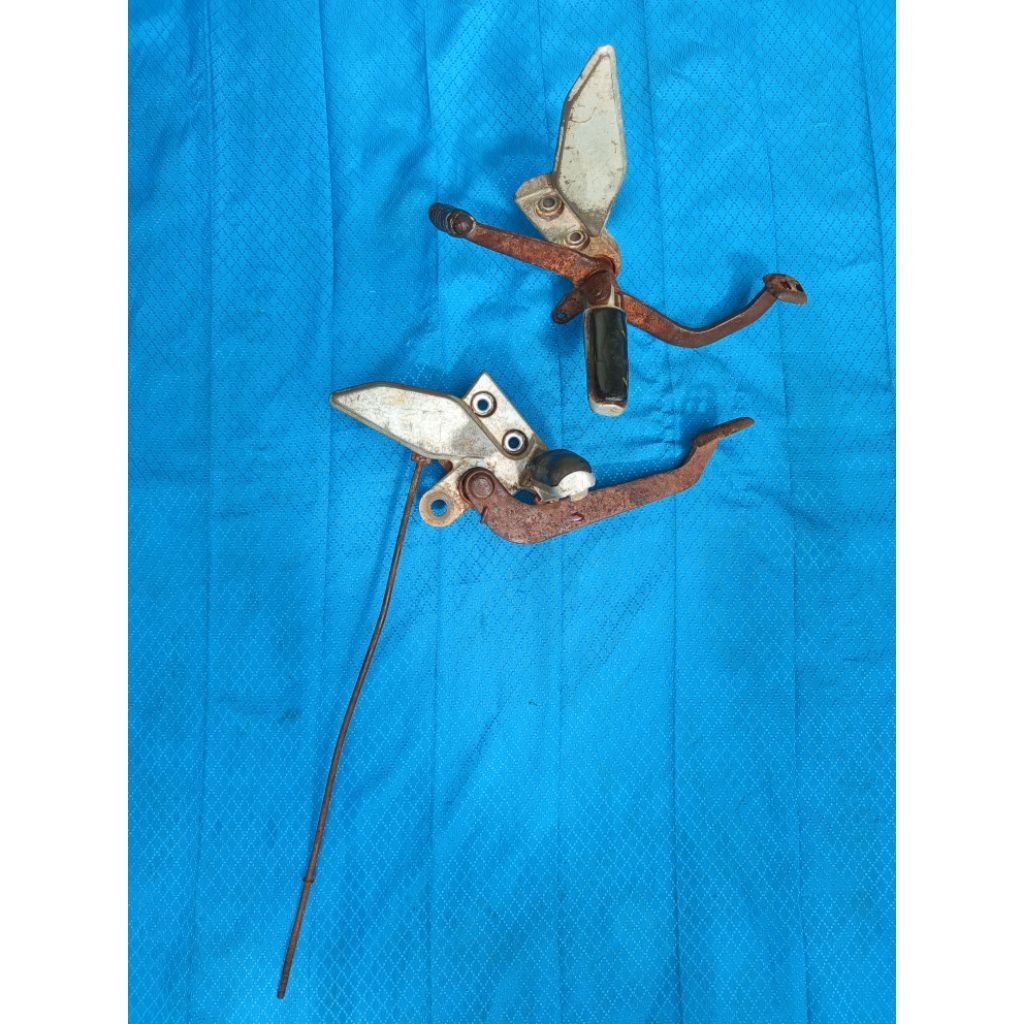 step depan Yamaha Vixion old 3C1 original / barstep Vixion old Original copotan