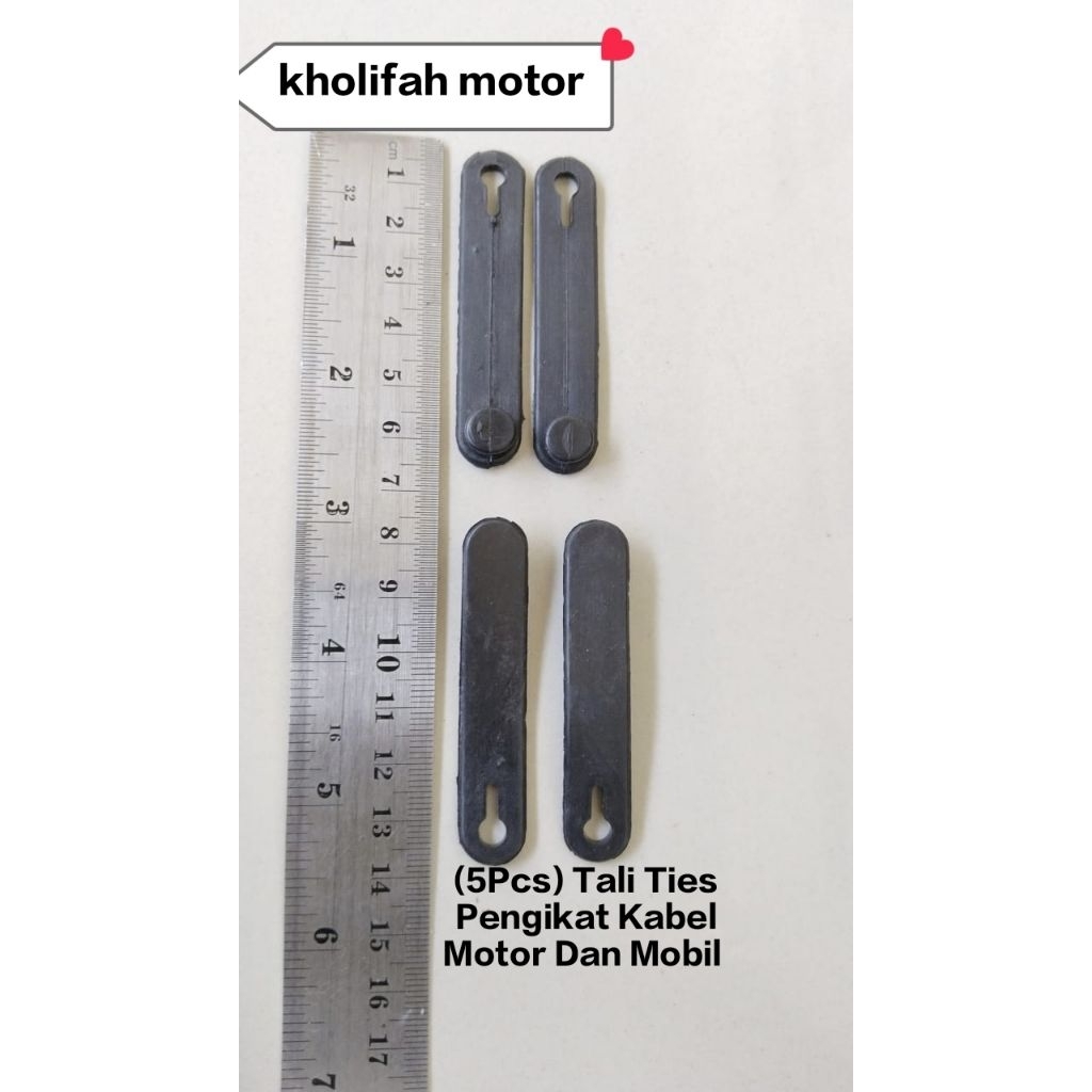(5Pcs) Tali Ties Pengikat Kabel Motor Dan Mobil Universal Pengikat Kabel Stang Stir Kabel Body Motor