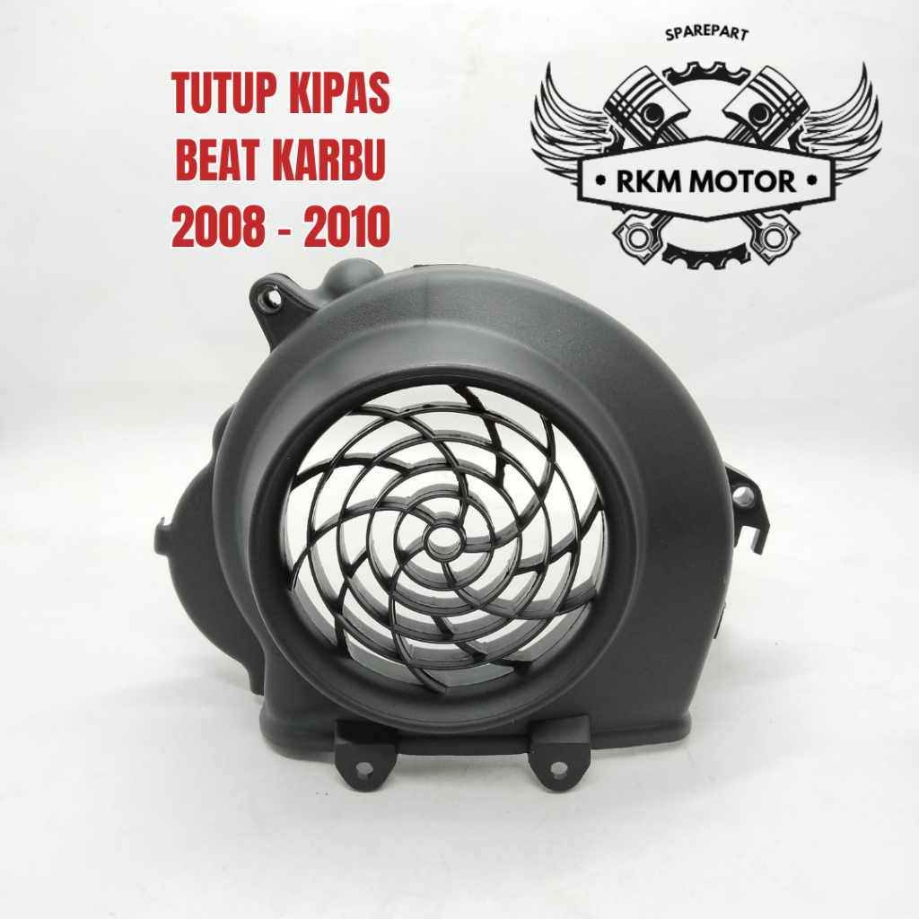 TUTUP KIPAS MESIN BEAT CARBU (KVY) - TUTUP COVER KIPAS FAN BEAT CARBU KVY 2008 - 2010