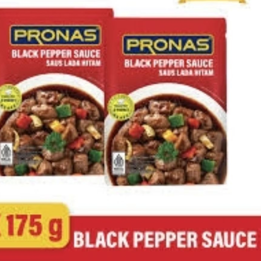

Saus stir fry Blackpaper 195gr by Pronas _ Sakura
