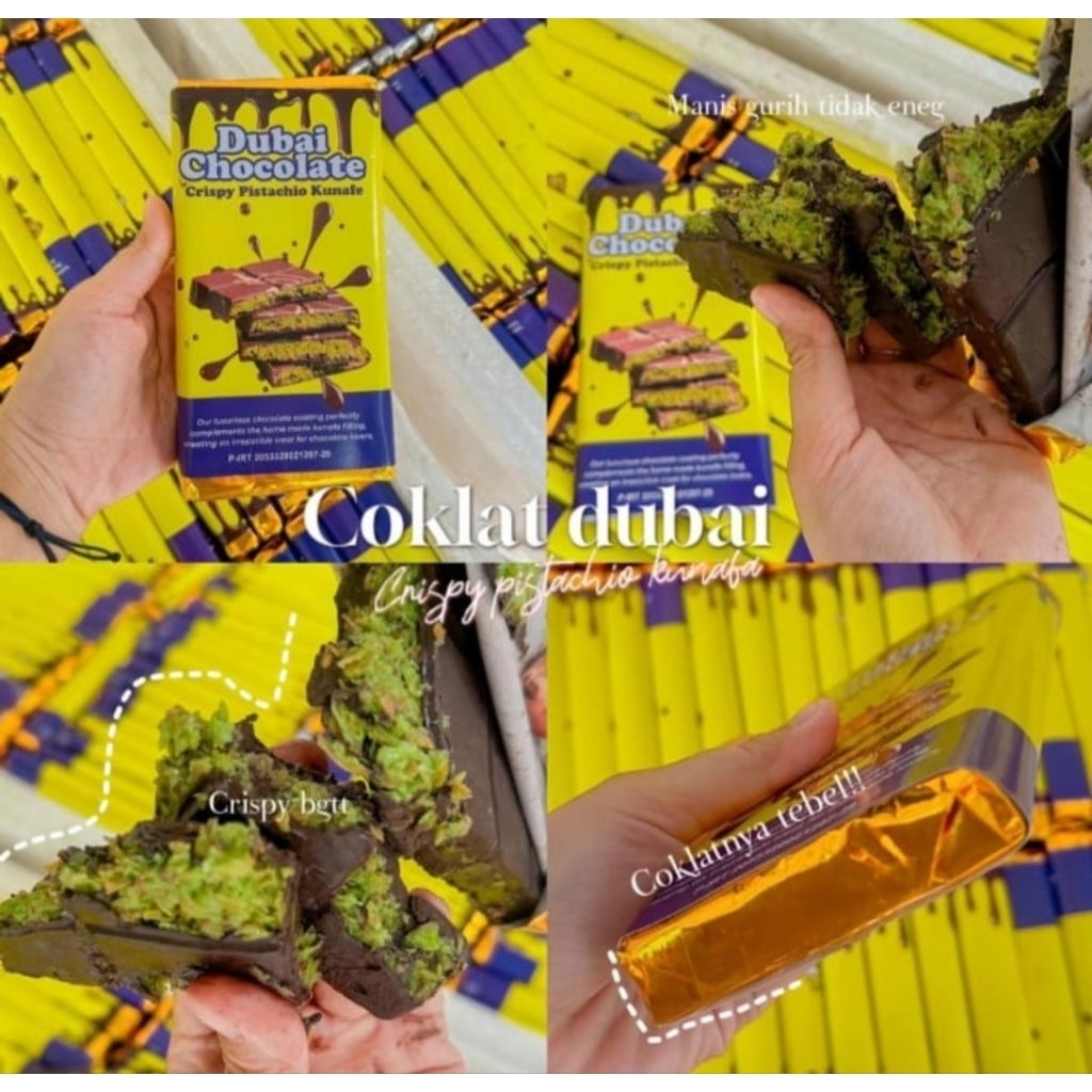 

COKLAT DUBAY DOUBLE PACK/ ISI 2PCS KECIL
