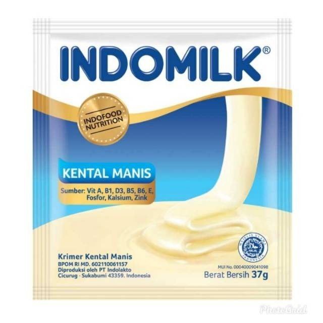 

Susu Kental Manis Indomilk Sachet 37gr x 6 Sachet