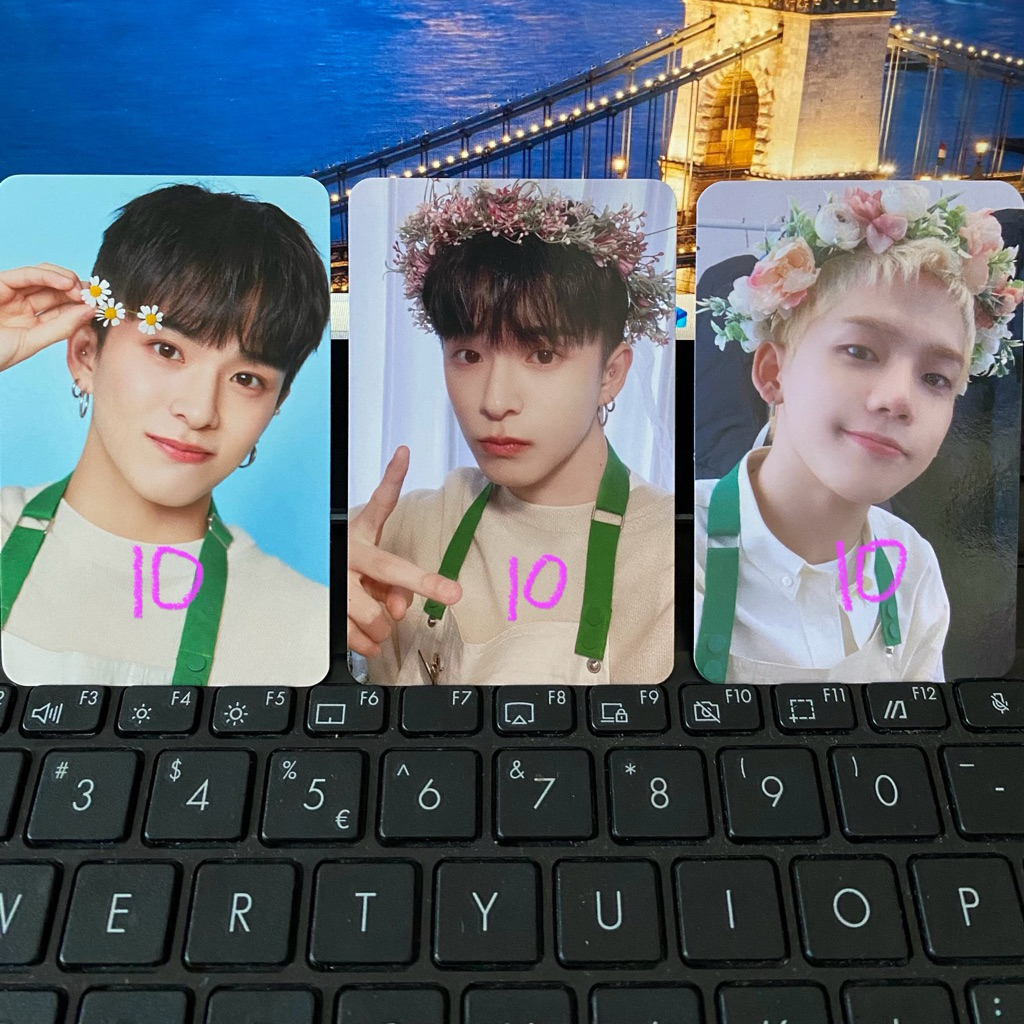 photocard blooming treasure asahi hyunsuk selca