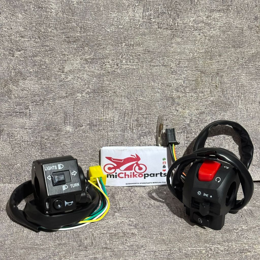 Sepasang Holder Saklar Set Suzuki Thunder 125 Lama Old New Kiri Kanan