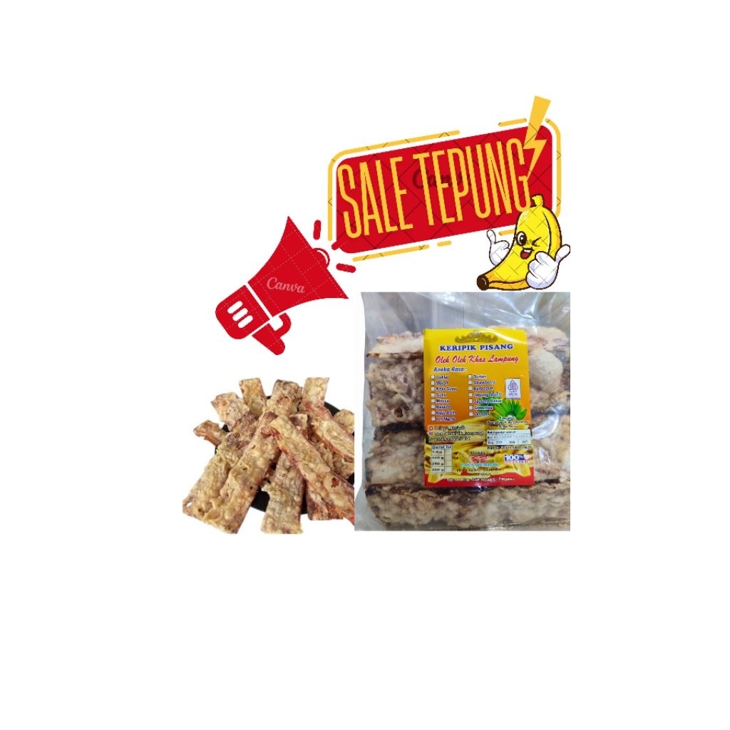 

sale tepung renyah manis alami