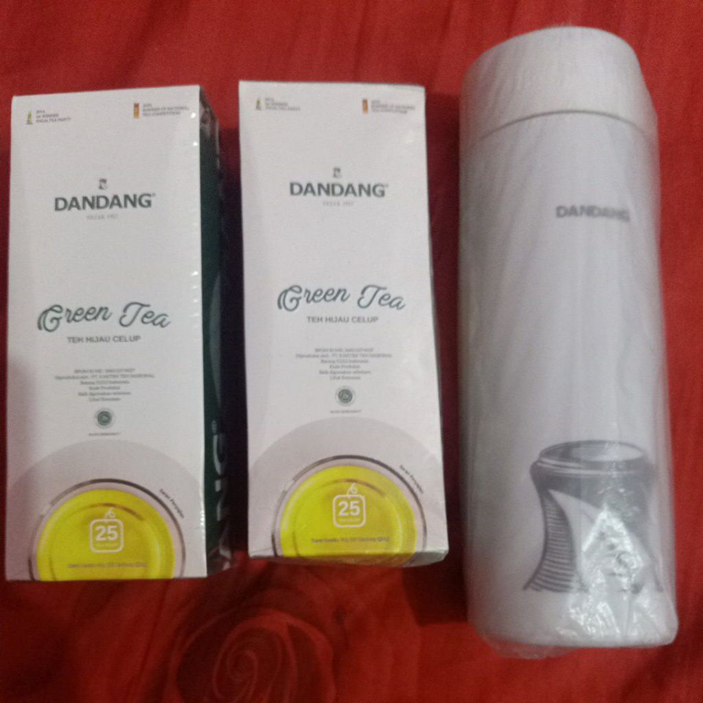

TEH DANDANG GREEN TEA 2BOX+TERMOS