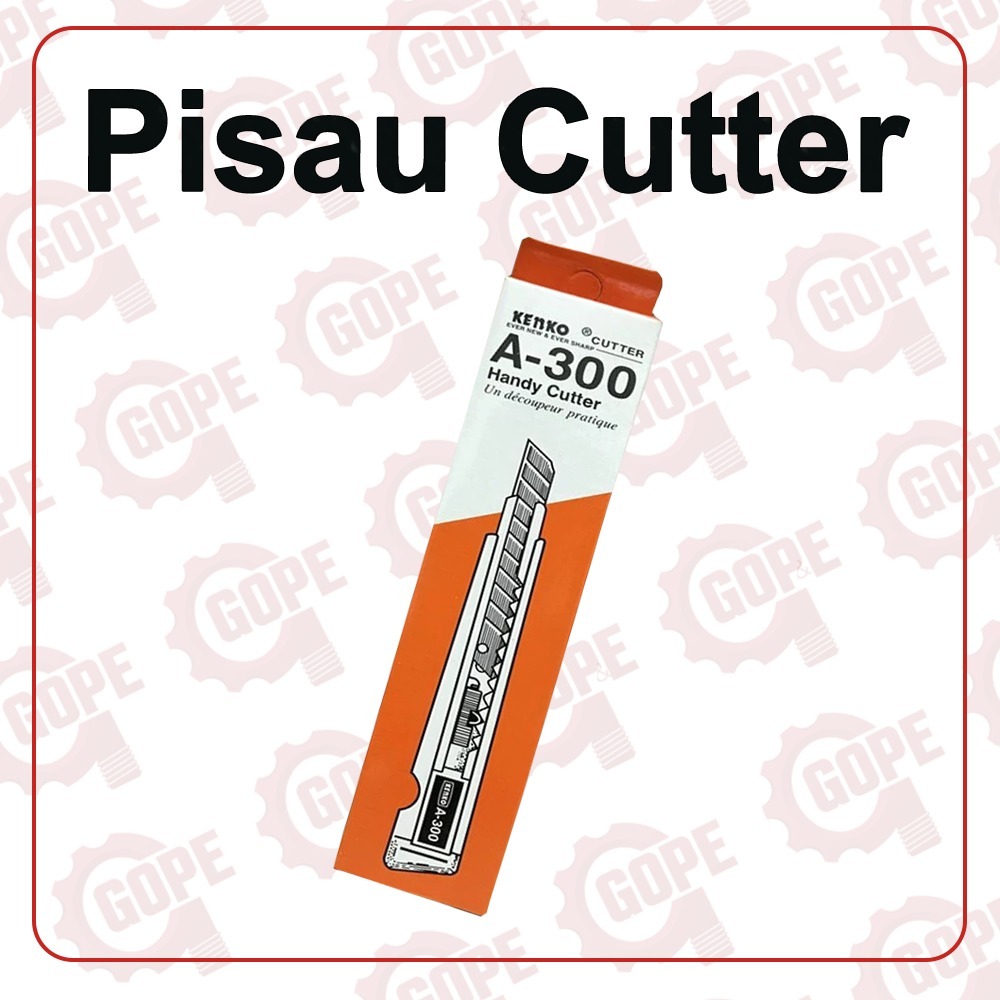 

Pisau Cutter Kenko Piso Kater Kecil A-300