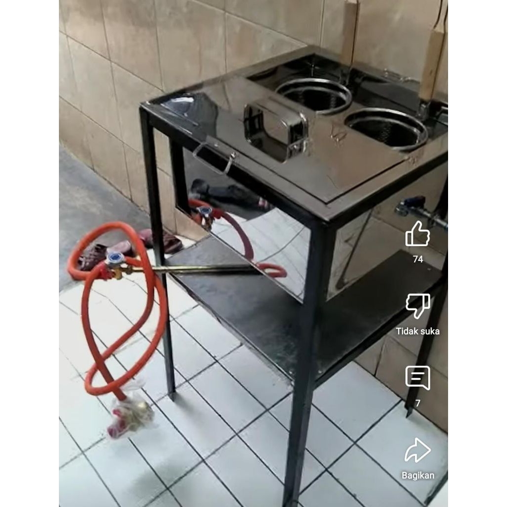 MEJA DANDANG MIE AYAM/MEJA DANDANG MIE KOCOK/BOOT 1 SET DANDANG  mie ayam kocok lobang 2