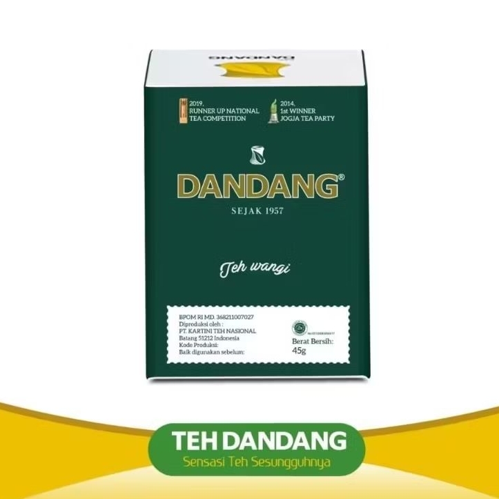 

1 BALL - 10 Slop/100pcs Teh Dandang Selection 45gr Teh Tubruk Tabur Murah