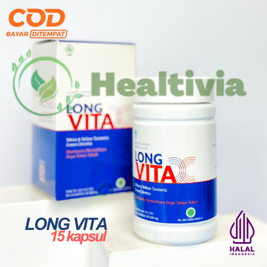 Longvita Long Vita Herbal Imun Original 15 Kapsul
