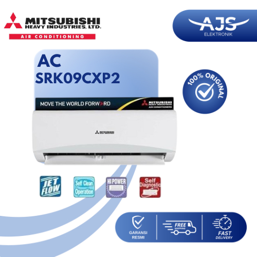 AC 1 PK MITSUBISHI HEAVY INDUSTRIES STANDAR SRK09CXP-W3/WH