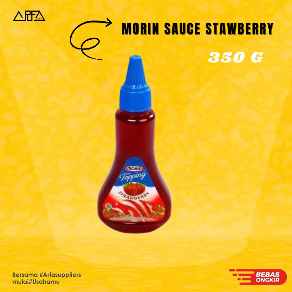 

Morin Sauce Strawberry 350 ml