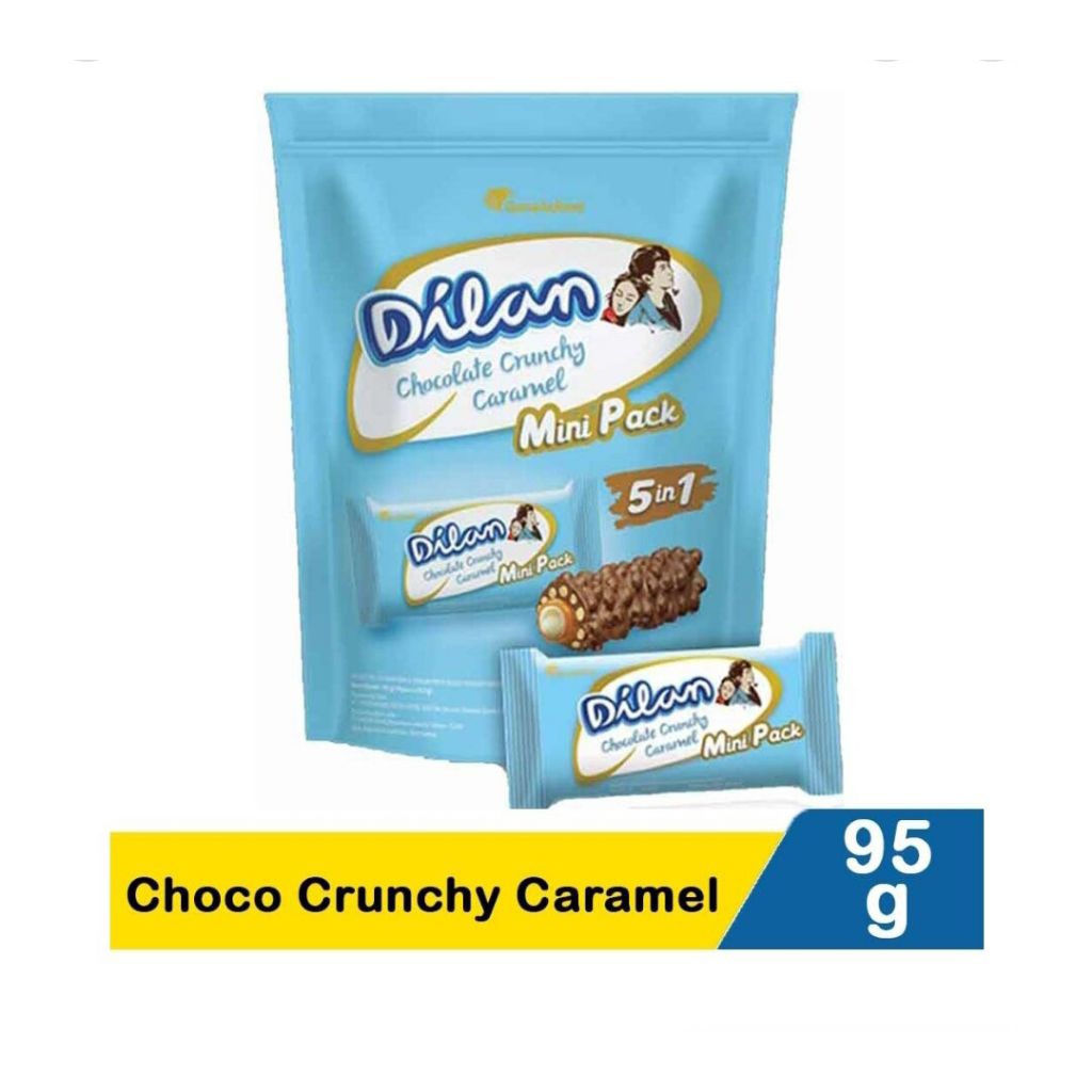 

[Kalimantan] DILAN Chocolate Crunchy Caramel Mini Pack 95 gr