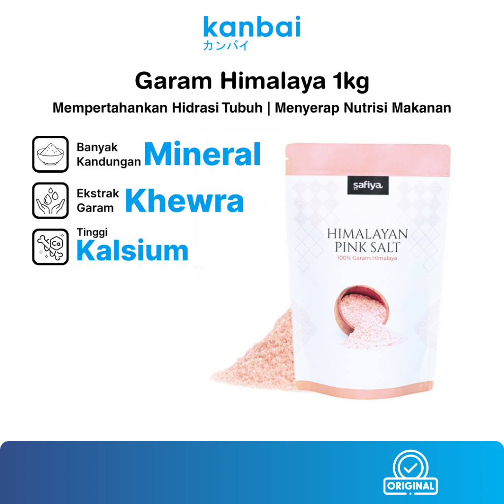 

Garam Himalaya 250 Gram Pink Himalayan Salt Authentic SnackRia Safiya Food Sangat Bagus