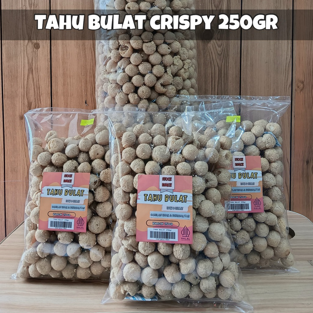 

TAHU BULAT CRISPY 250gr//TAHU BULAT KELERENG