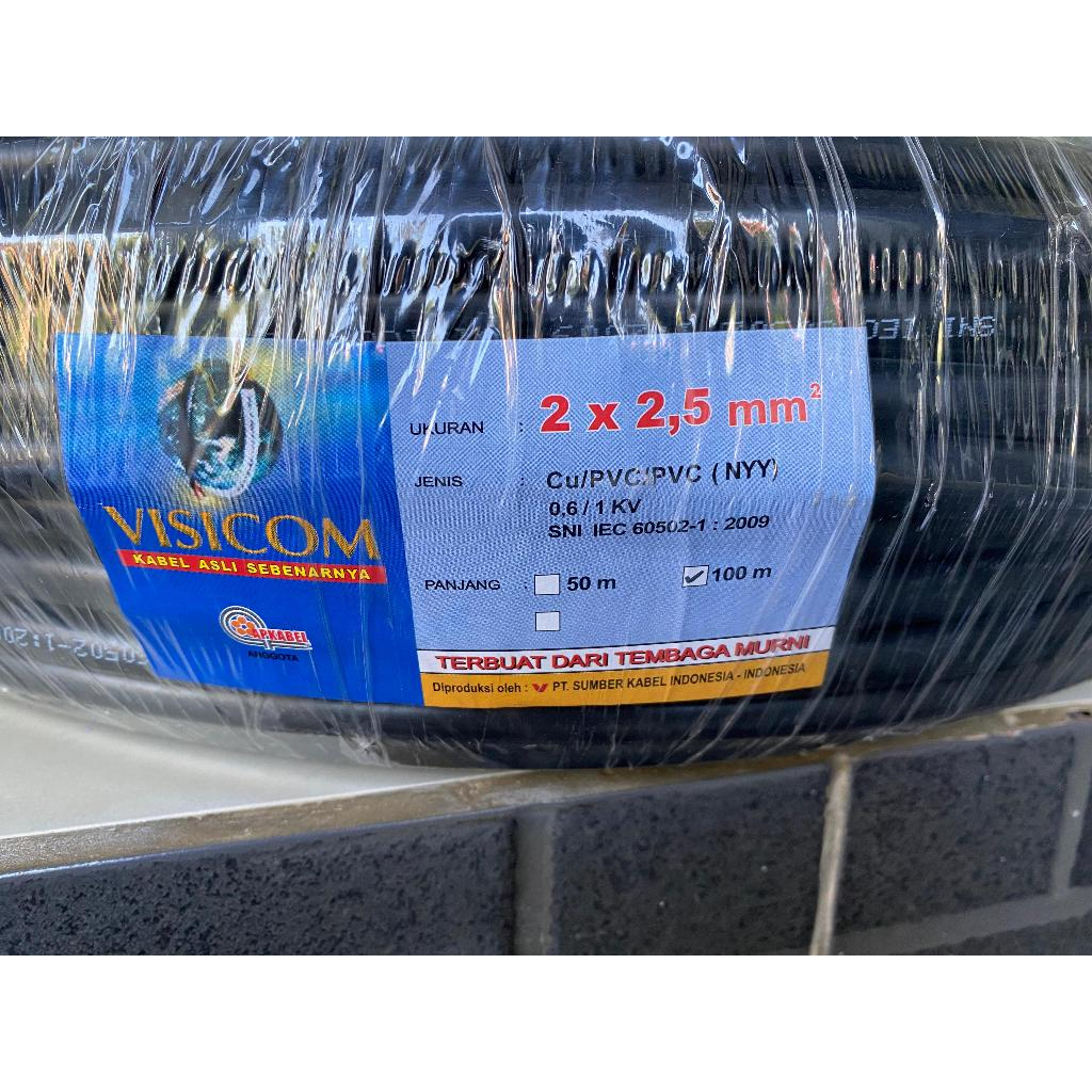KABEL TANAM NYY VISICOM 2X1,5 DAN 2X2,5 SNI LMK