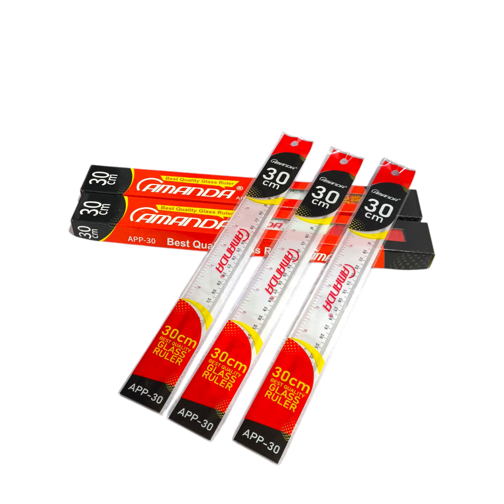 

Amanda Penggaris 30 cm Alat untuk Mengukur