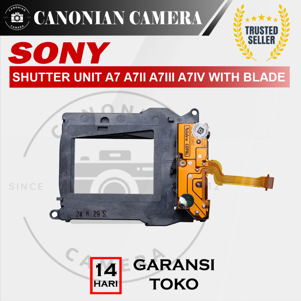 Original Shutter Unit Sony A7 A7 Mark II A7 Mark III A7 Mark IV With Blade