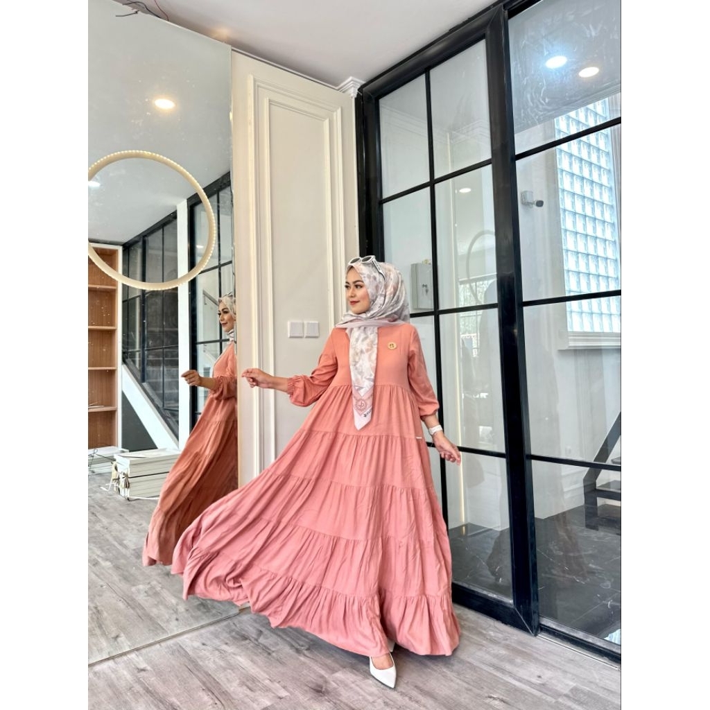 JOURNEY HANA DRESS SALMON ORIGINAL