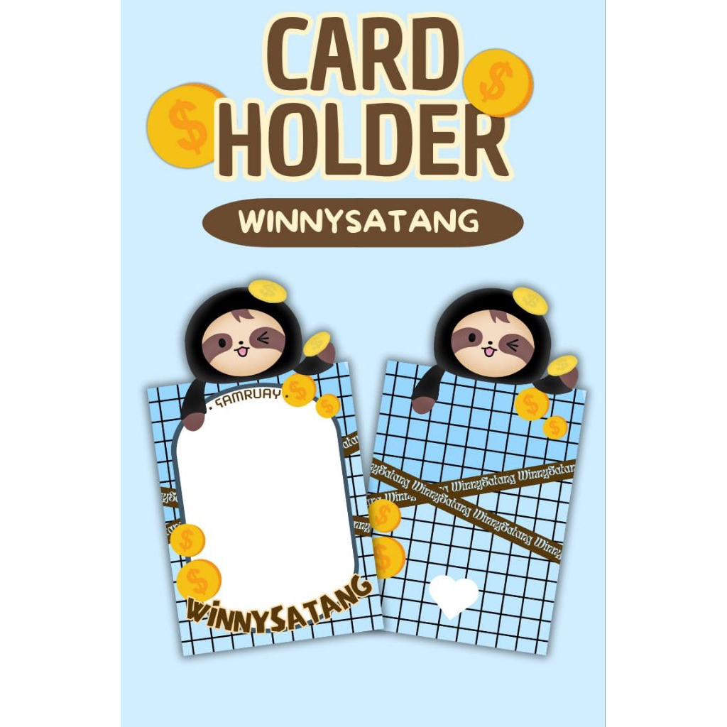 CARD HOLDER MASKOT GMMTV | WINNYSATANG