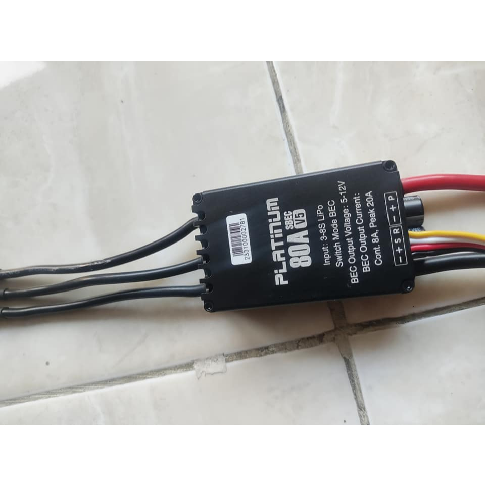 ESC Hobbywing Platinum 80A V5