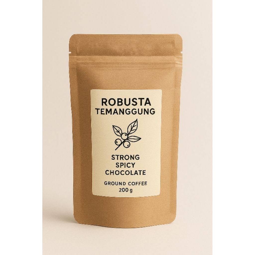 

bubuk kopi robusta temanggung