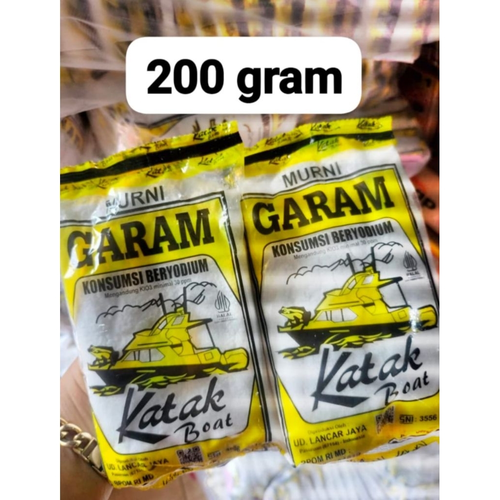 

garam katak boat 200gr promo.