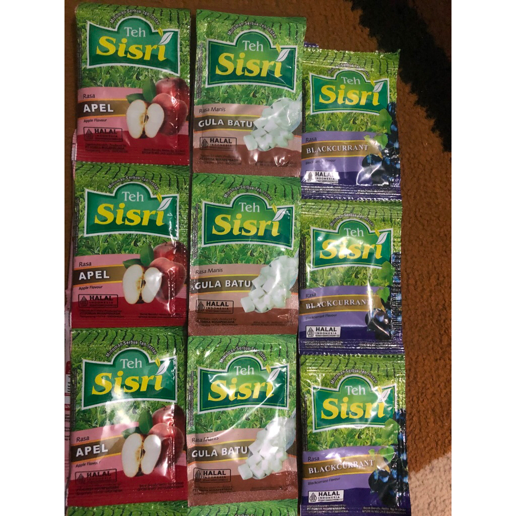 

TEH SISRI MINUMAN SERBUK INSTAN RENCENGAN