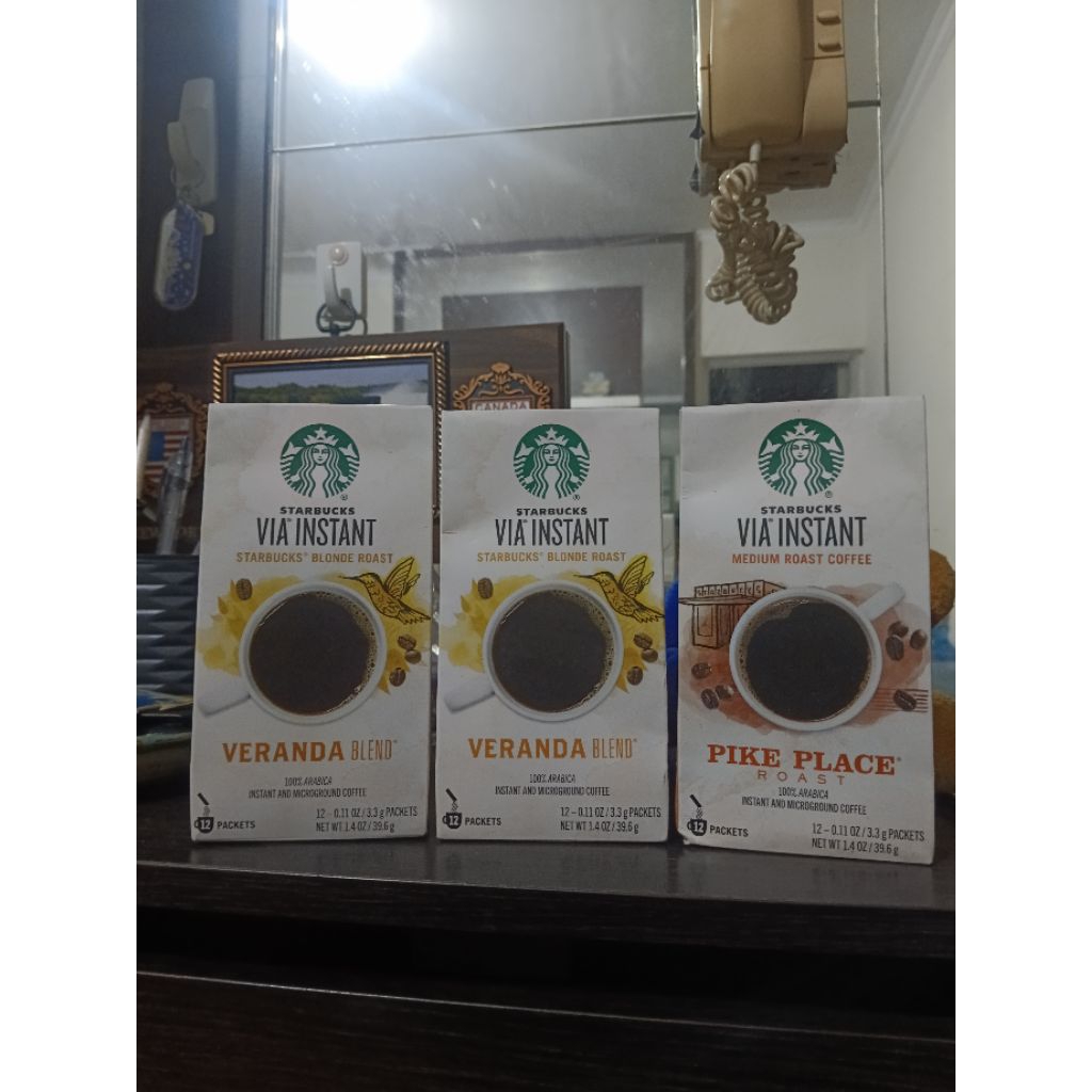 

PROMO STARBUCKS Via Instant Coffee Buy 1 get 3 (baca deskripsi)