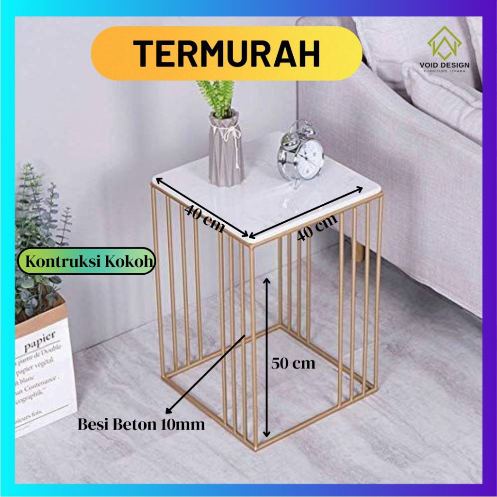 MEJA SAMPING SOFFA/MEJA RUANG TABLE KOTAK MEJA SUDUT