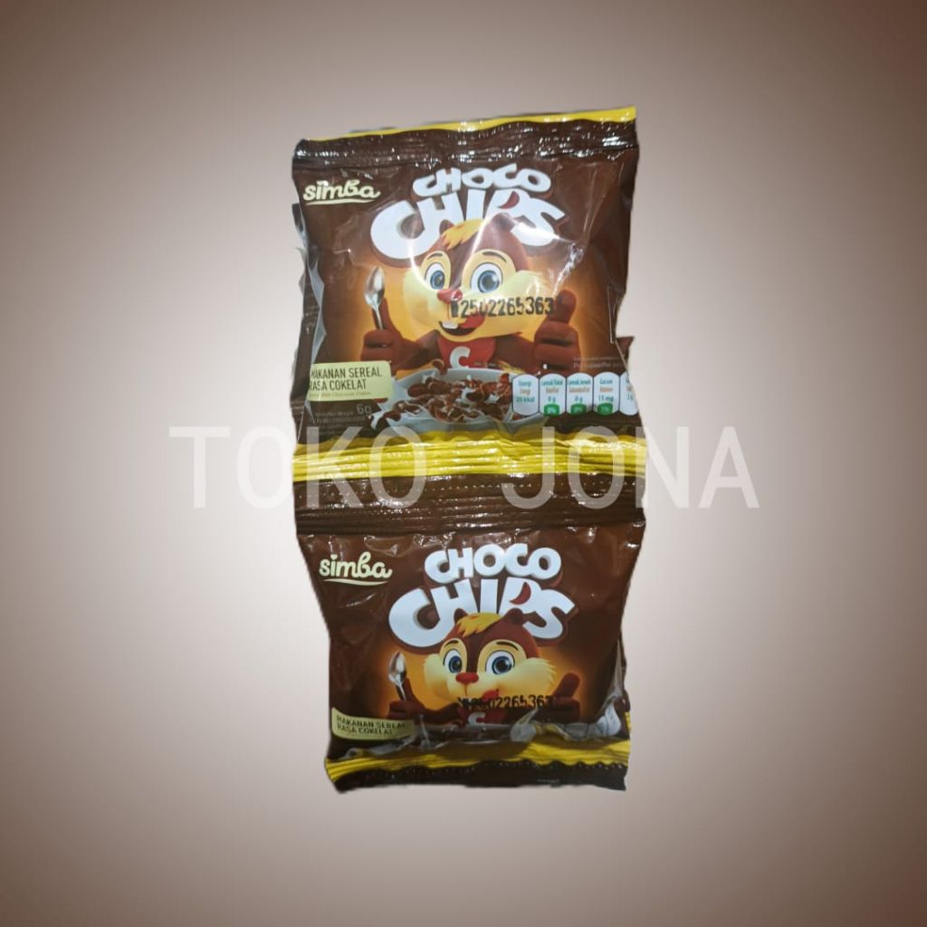 

Choco Chips Simba 6 gram Coklat Sereal Snack