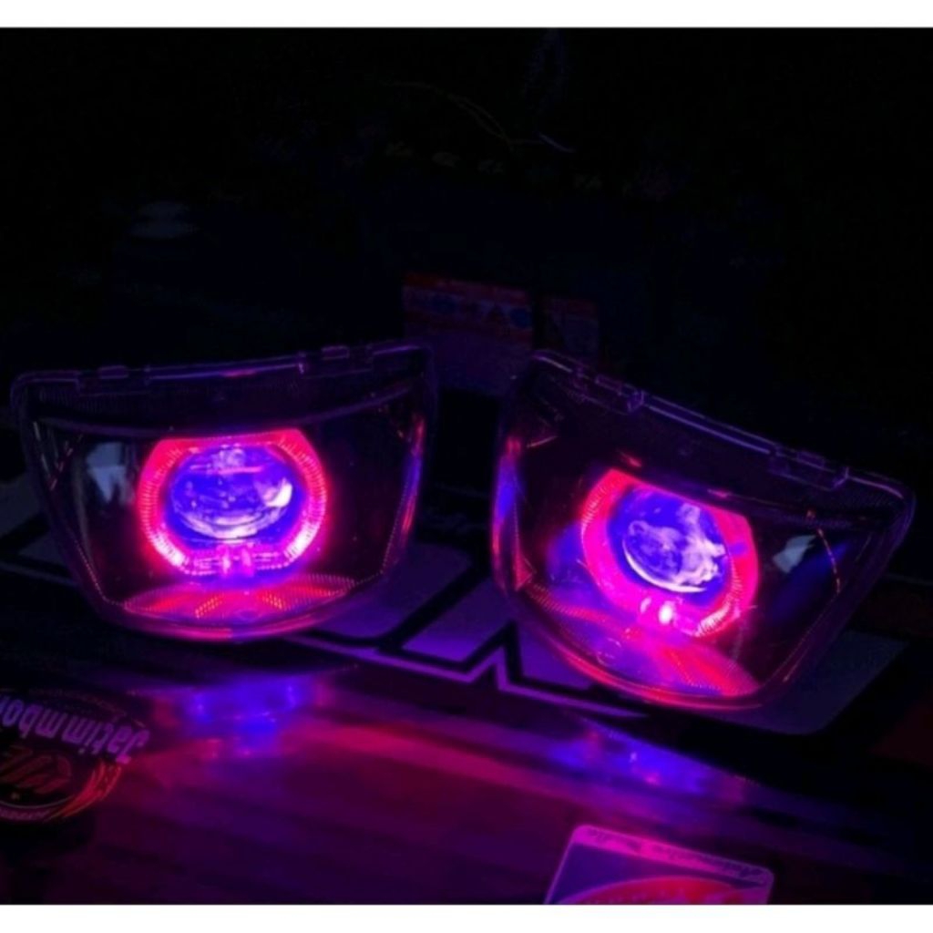 Reflektor lampu biled Fii ZR /Vega lama custom Biled 2,5inch CR7