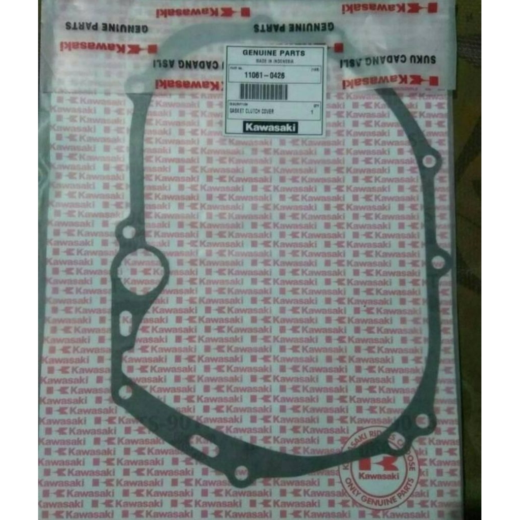 PAKING GASKET BAK KOPLING KAWASAKI BLITZ ATHLETE KAZE ZONE EDGE KSR ORIGINAL KAWASAKI