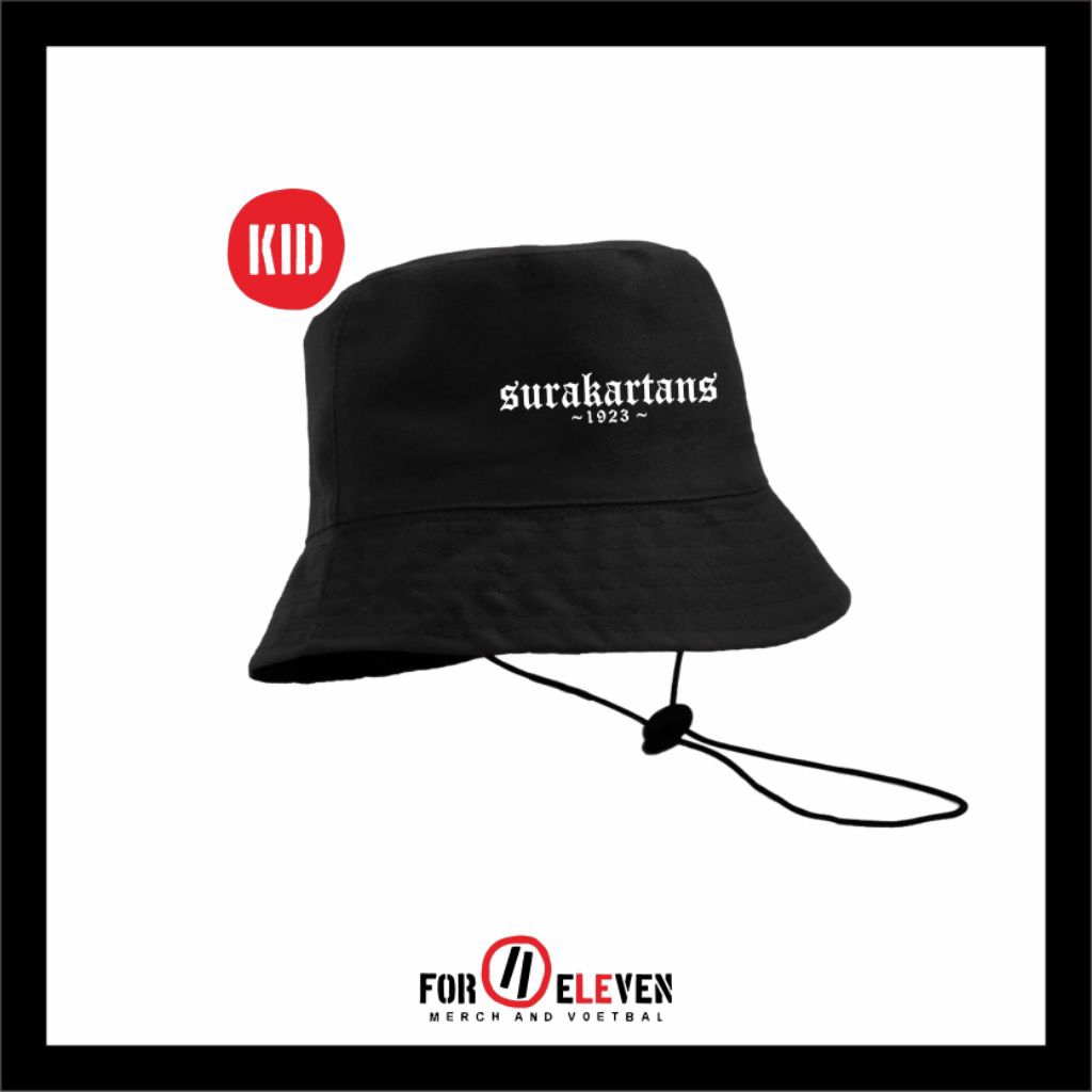 FOR ELEVEN BUCKET HAT TOPI ANAK PERSIS SOLO SURAKARTANS