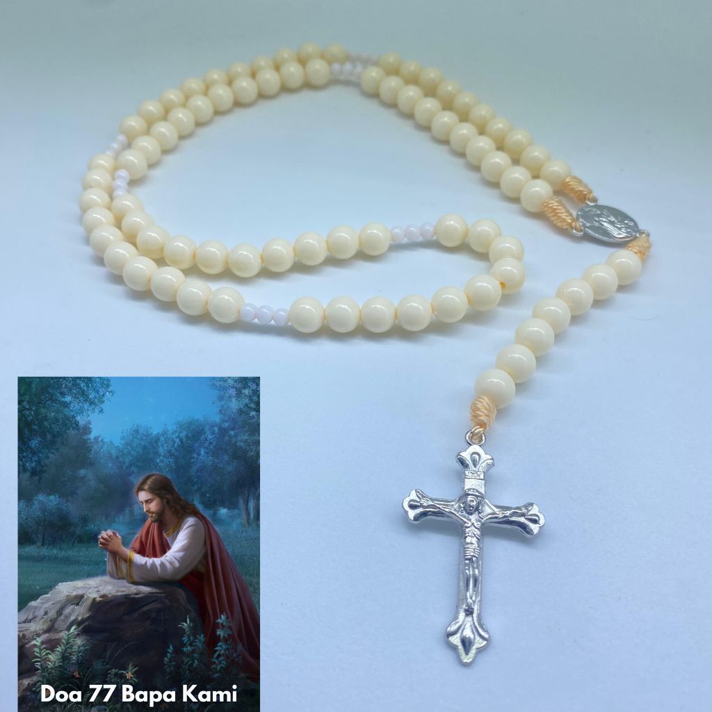Rosario 77 Bapa Kami Aesthetic & Panduan Doa 77 Bapa Kami