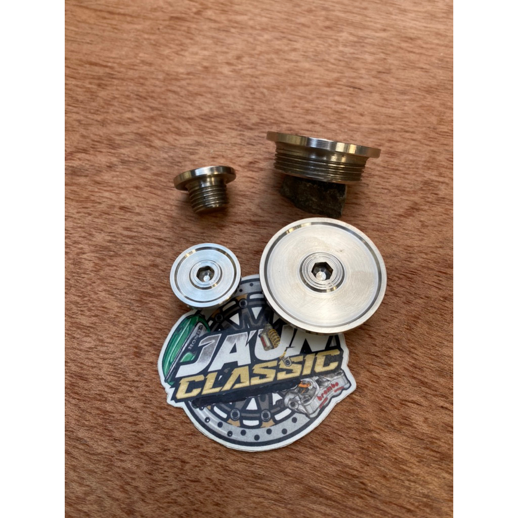 baut tutup magnet magnit stainles handmade crf150l mp mono / tutup magnet CRF150L megapro mono CBR25