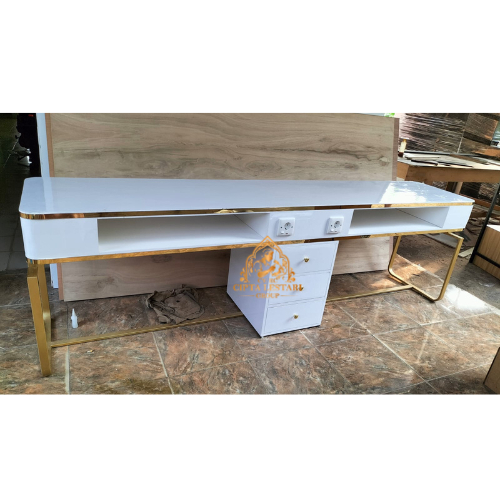 Meja Panjang Nail ArtIMeja Salon Nail ArtIMeja Panjang Salon