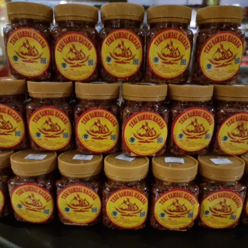 

Cap Tiga Bawang Sambal Teri Kacang Sibolga