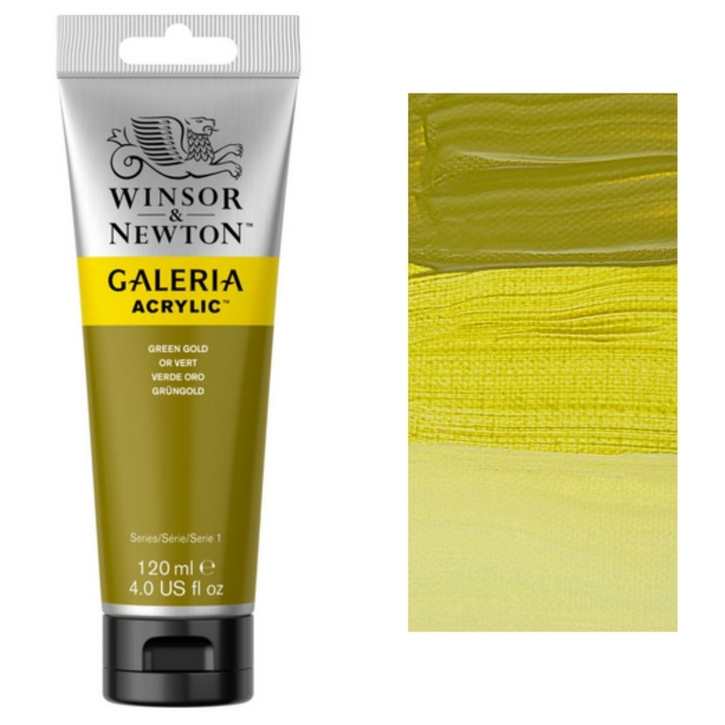 

GALERIA ACRYLIC 120 ML GREEN GOLD WINSOR & NEWTON