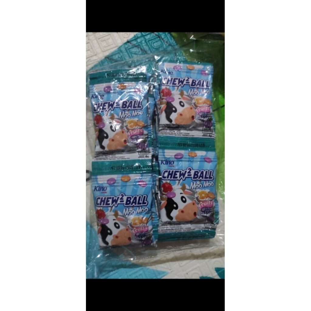 

chew chew ball moo moo permen susu rasa mix fruits