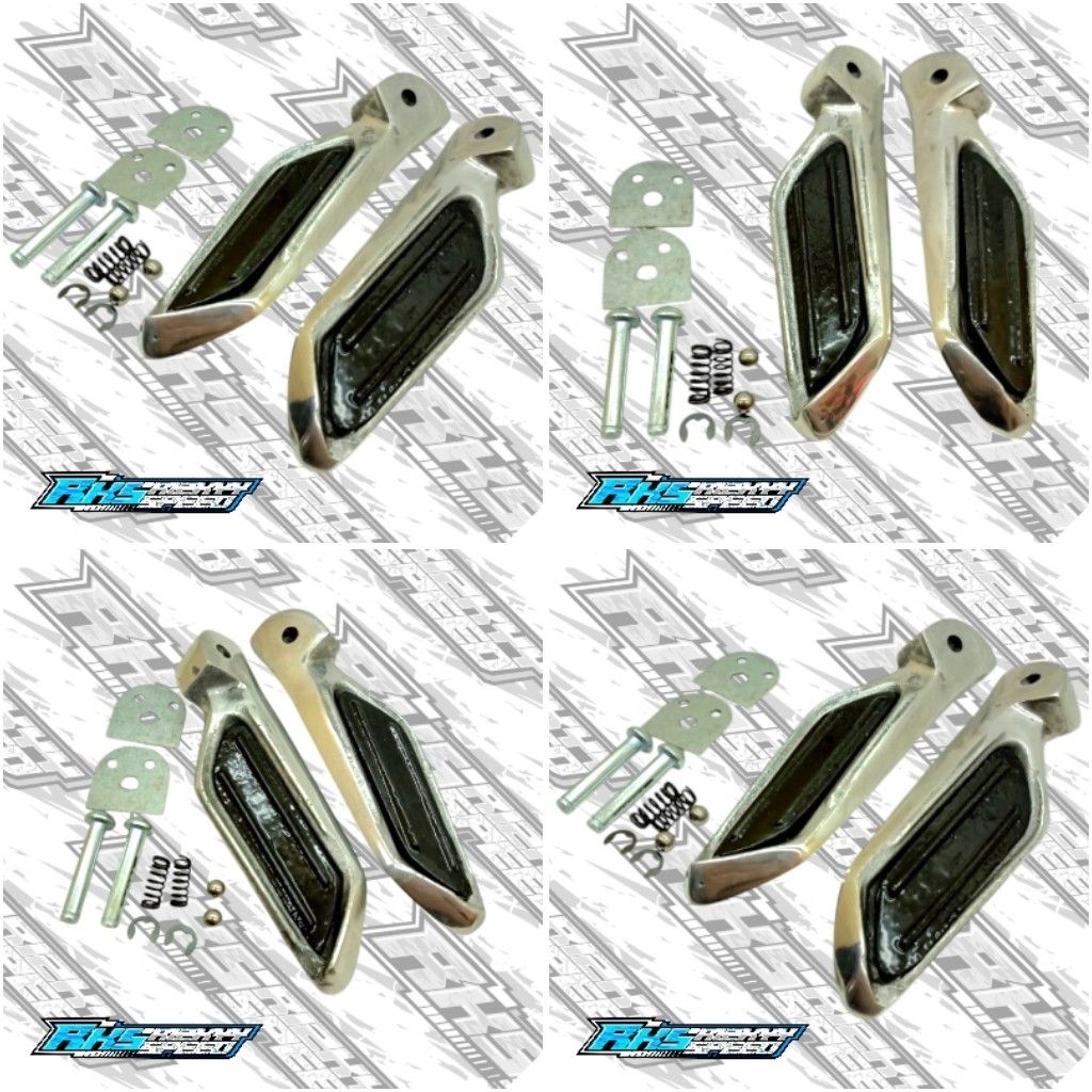 Bostep footstep pijakan kaki belakang Honda Stylo 160 PNP Honda Vario 125 150 beat karbu Beat fi bah