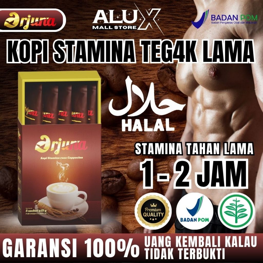 

G&C KOPI ARJUNA Kopi Stamina Kuat Tahan Lama Extrak Gingseng 1 box