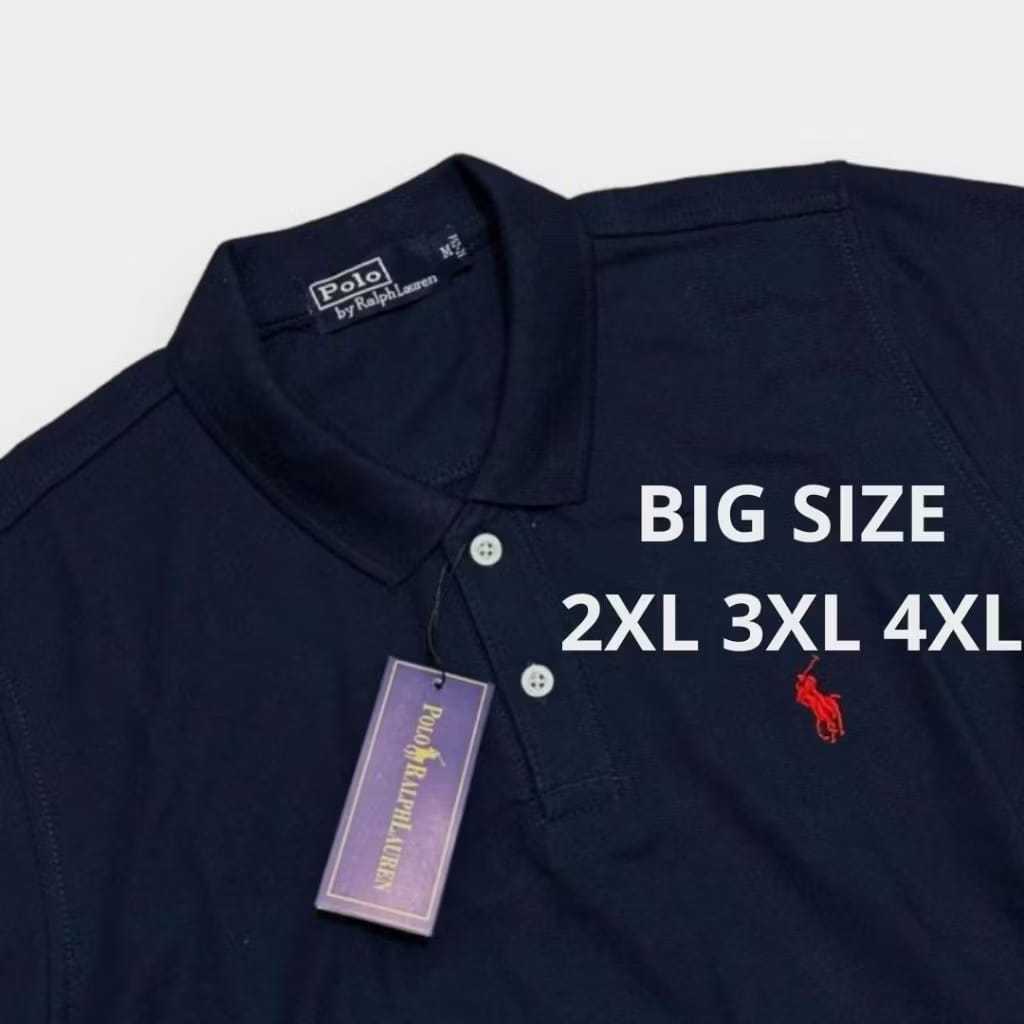Kaos Polo Kerah Berkerah Pria Premium / Kaos Polo Big Size Pria