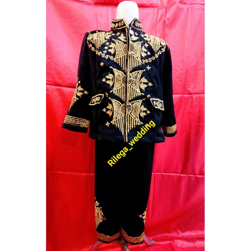 BAJU ADAT ACEH ANAK LAKI-LAKI TK,SD,SMP/BAJU ADAT ACEH BORDIR ANAK
