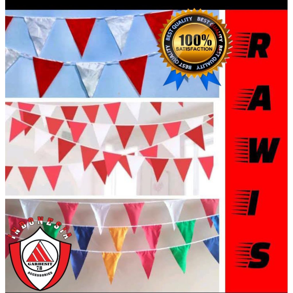 BENDERA  AKSESORIS 17 AGUSTUS