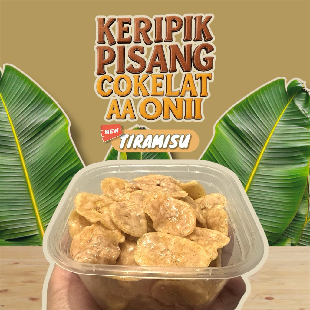 

Keripik Pisang Rasa Tiramisu 350ml