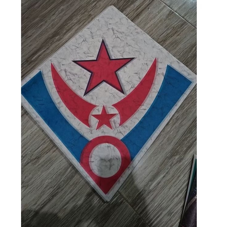 BAHAN KERTAS LAYANG LAYANG MOTIF KARTUN ISI 100 LEMBAR( BUKAN LAYANG LAYANG JADI